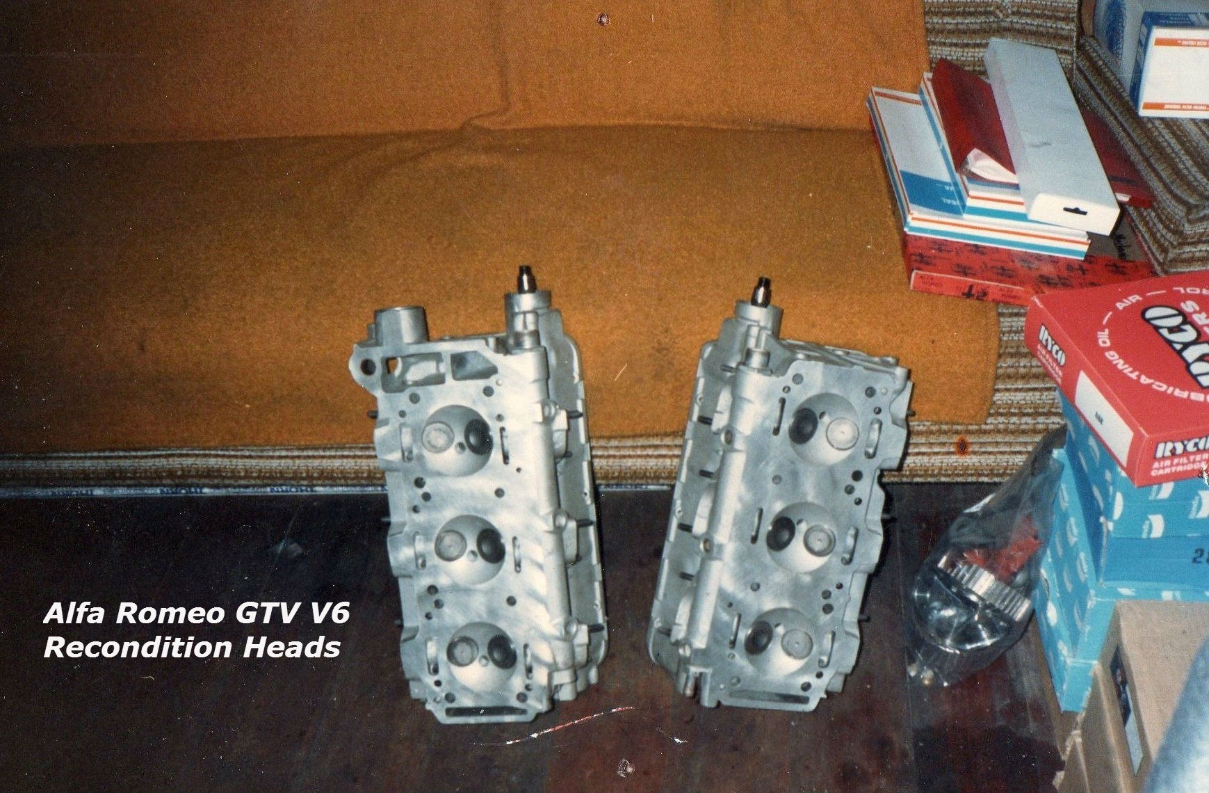 Alfa Romeo GTV V6 Recondition Heads